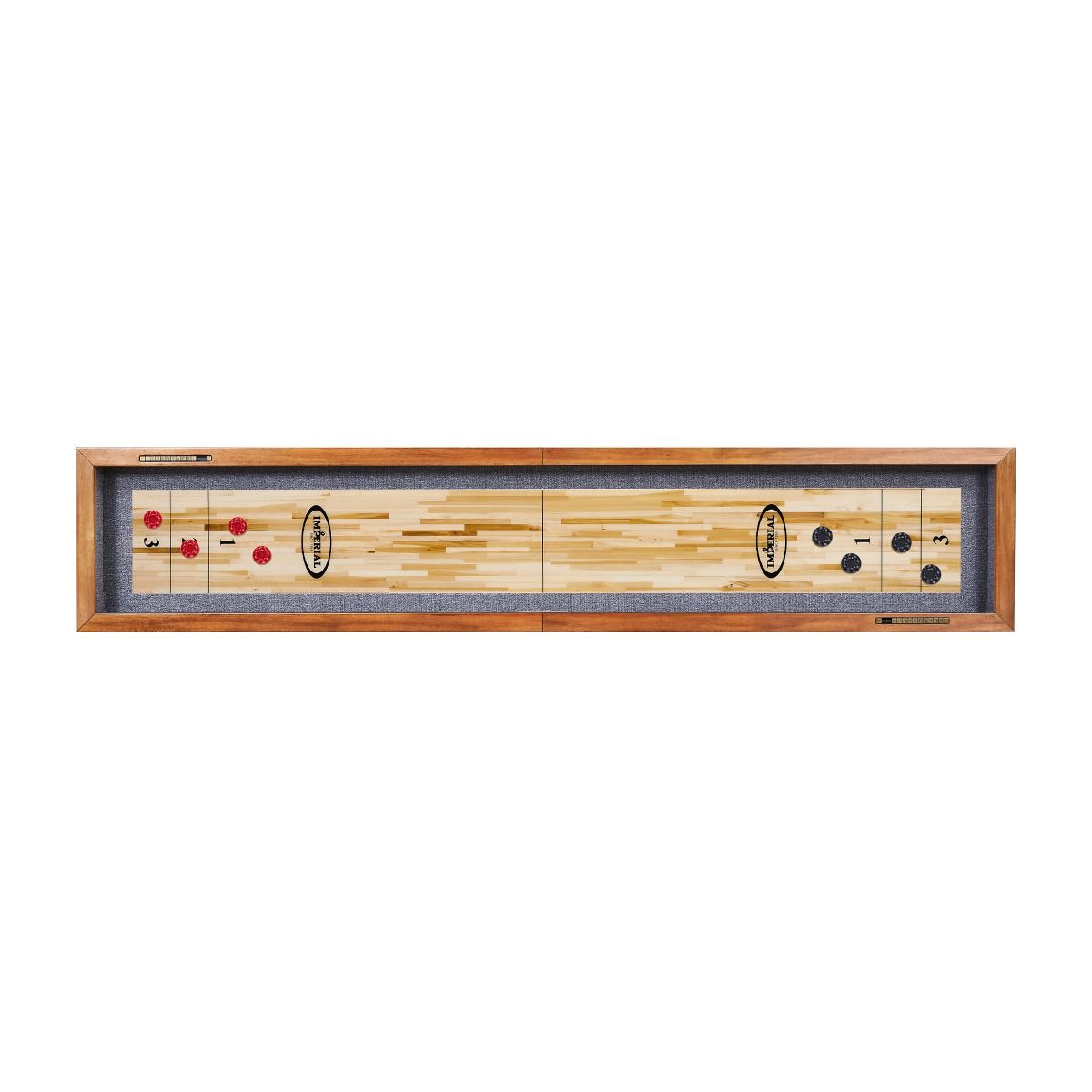 Imperial Penelope 12' Shuffleboard Table in Acacia