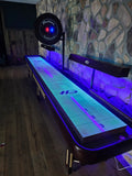 Grand Hudson Deluxe Shuffleboard Table 9'-22' with Custom Stain Options