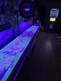 Grand Hudson Deluxe Shuffleboard Table 9'-22' with Custom Stain Options