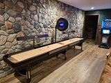 Grand Hudson Deluxe Shuffleboard Table 9'-22' with Custom Stain Options