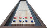 Playcraft Brazos River 16' Pro-Style Shuffleboard Table in Weathered Barn