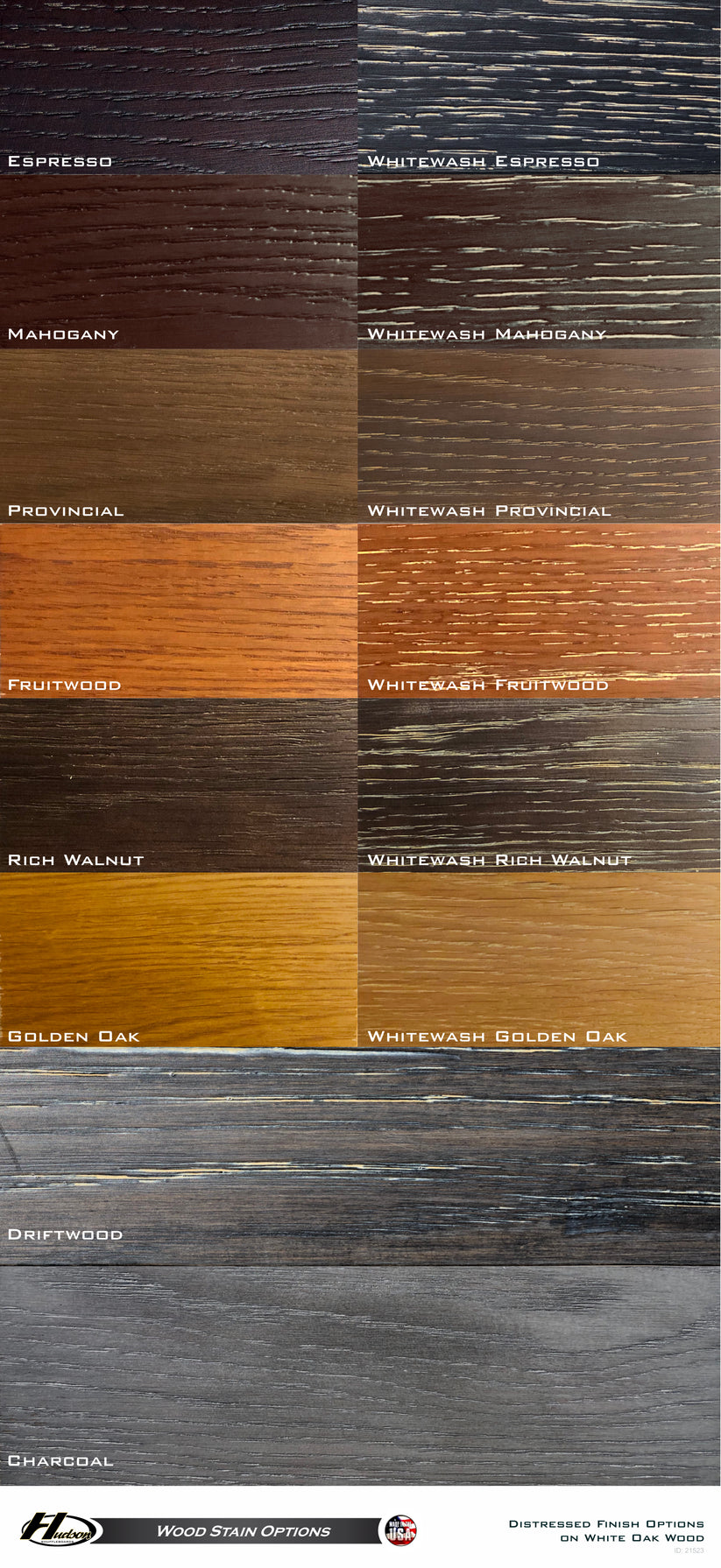 Hudson Sedona Limited Shuffleboard Table 9'-22' w/Custom Stain Options