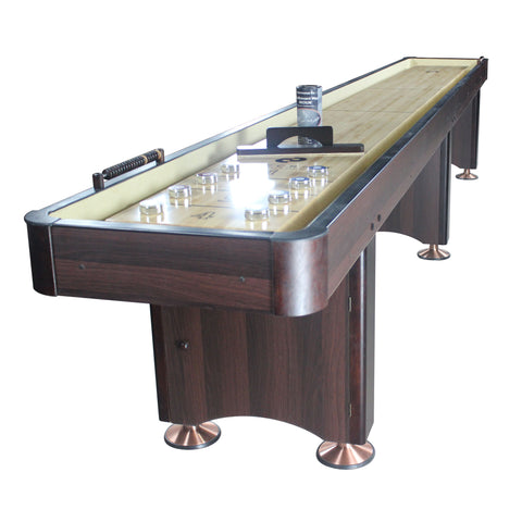 Playcraft Woodbridge 16' Shuffleboard Table in Espresso