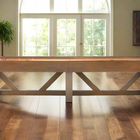 Brunswick Billiards Botanic 12' Shuffleboard Table in Rustic Dark Brown