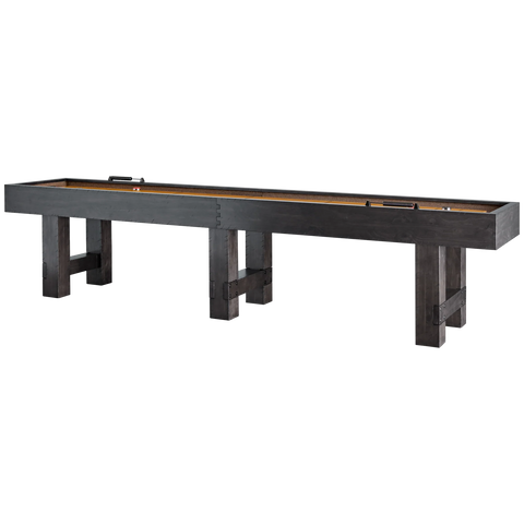 American Heritage Billiards Bristol 14' Shuffleboard Table in Charcoal