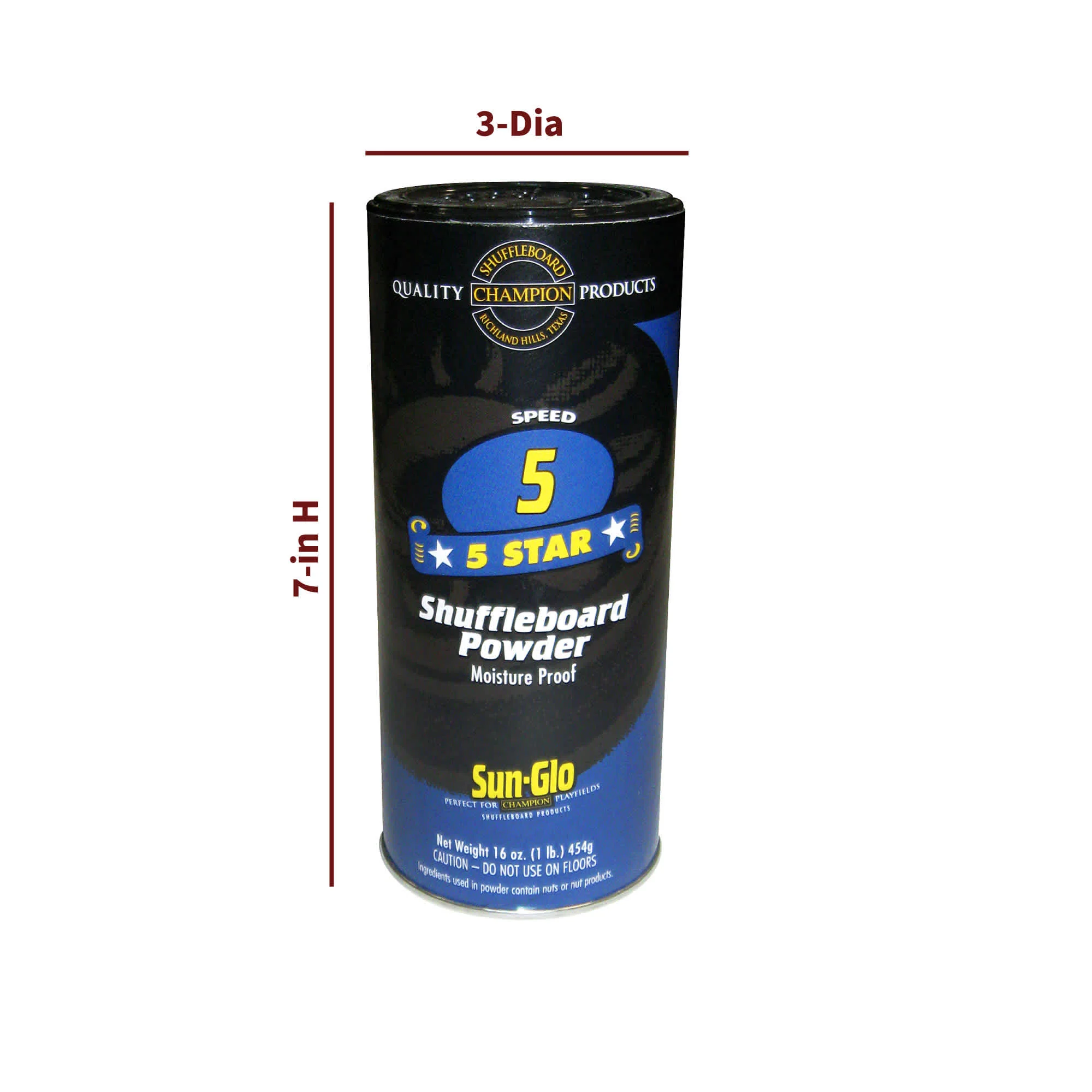 Sun Glo Shuffleboard Powder - 2 PACK