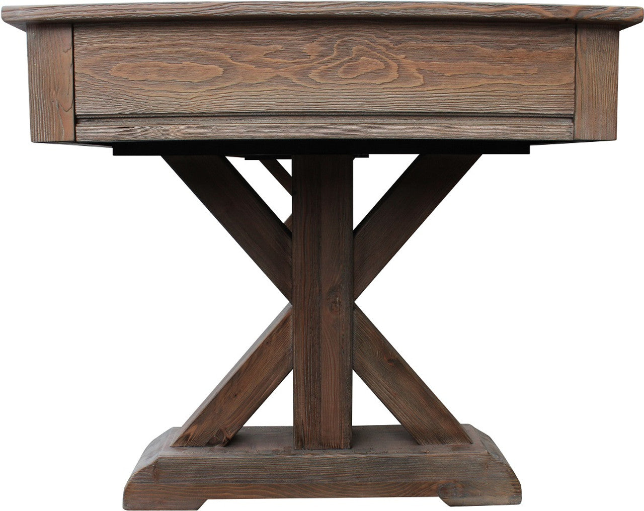 Playcraft Brazos River 16' Pro-Style Shuffleboard Table in Weathered Barn