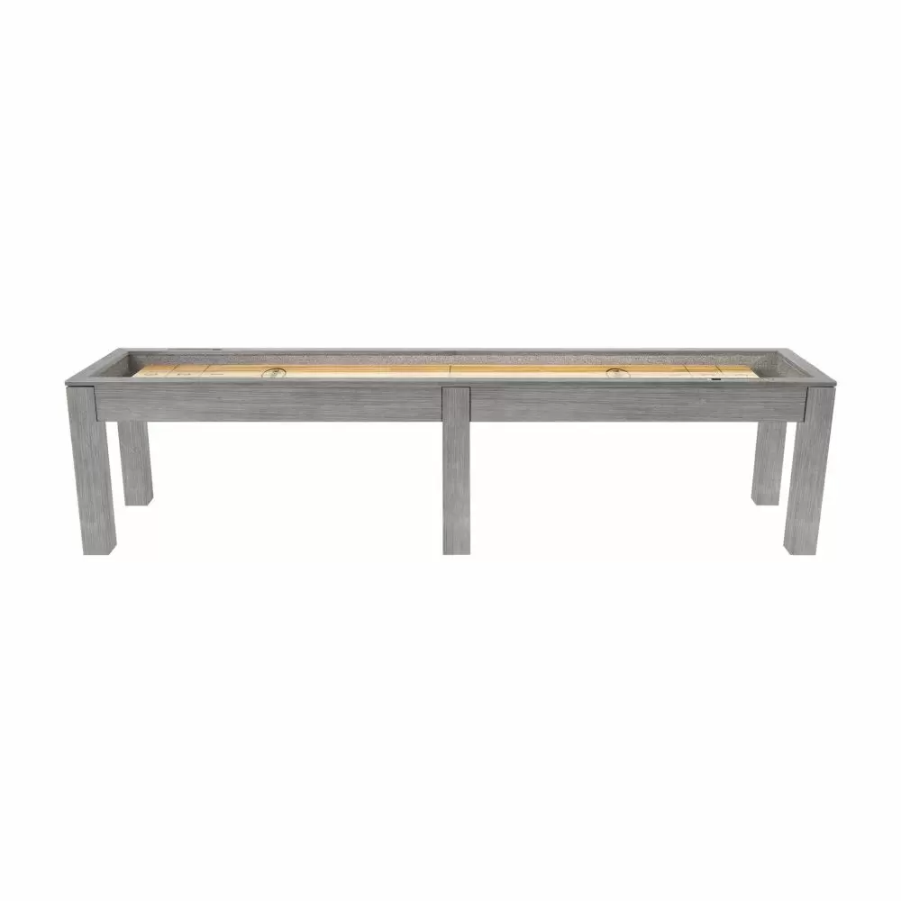 Imperial Penelope 12' Shuffleboard Table in Silver Mist