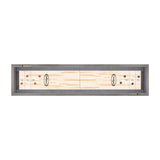 Imperial Penelope 12' Shuffleboard Table in Silver Mist