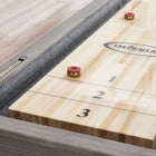 Imperial Penelope 12' Shuffleboard Table in Silver Mist