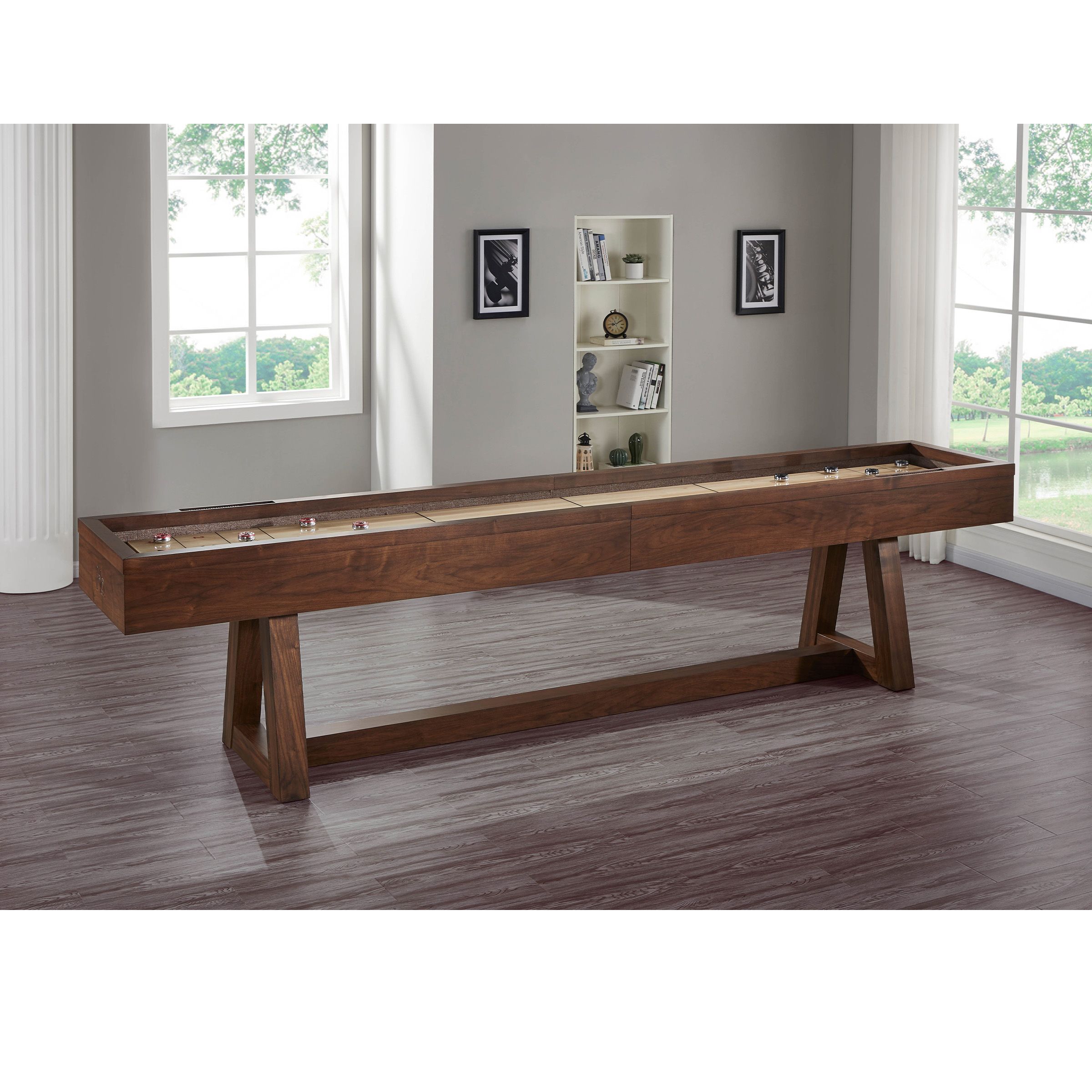 HB Home Aiden Shuffleboard Table 12'
