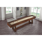 HB Home Aiden 12'  Shuffleboard Table in Coffee