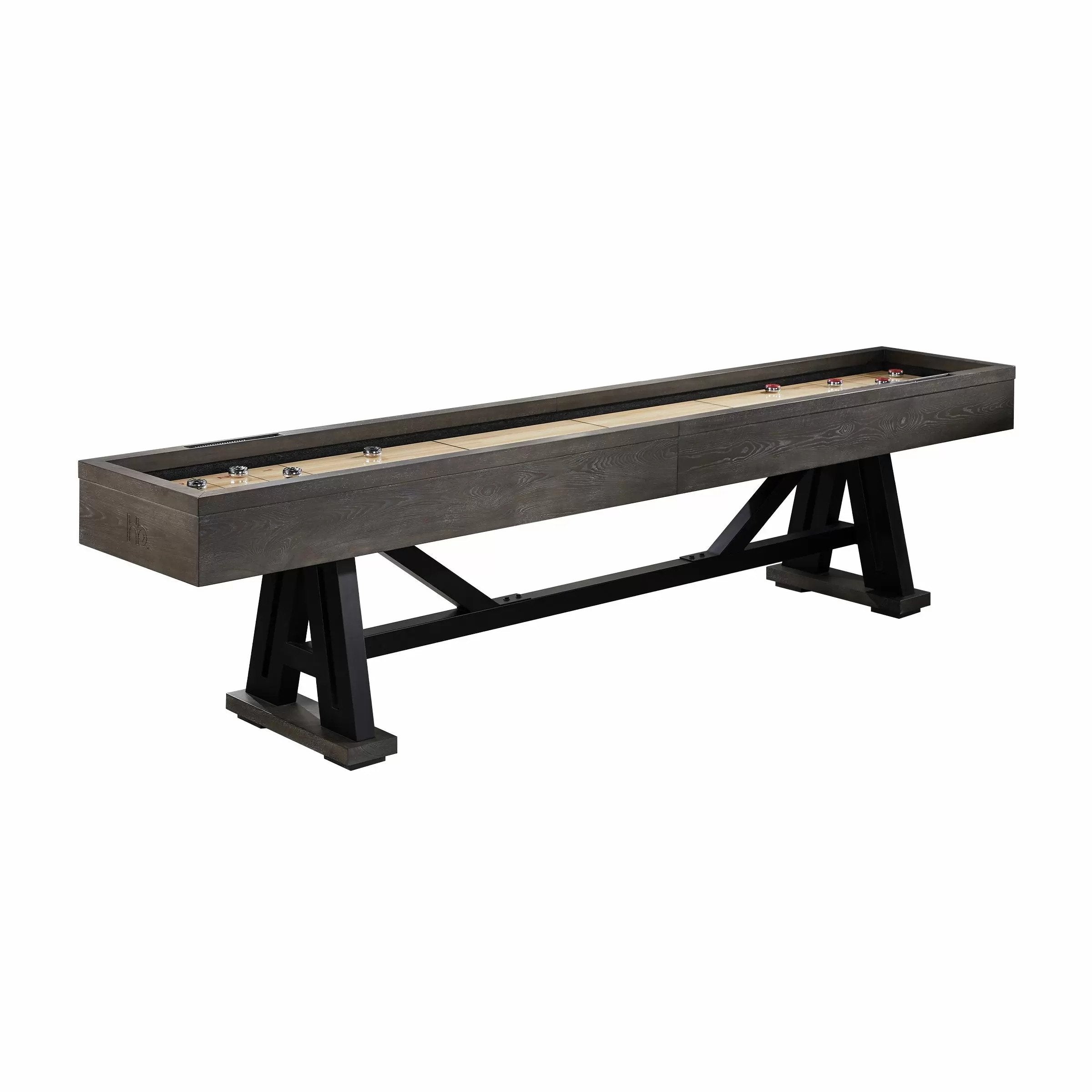 HB Home Shelton Shuffleboard Table 12'