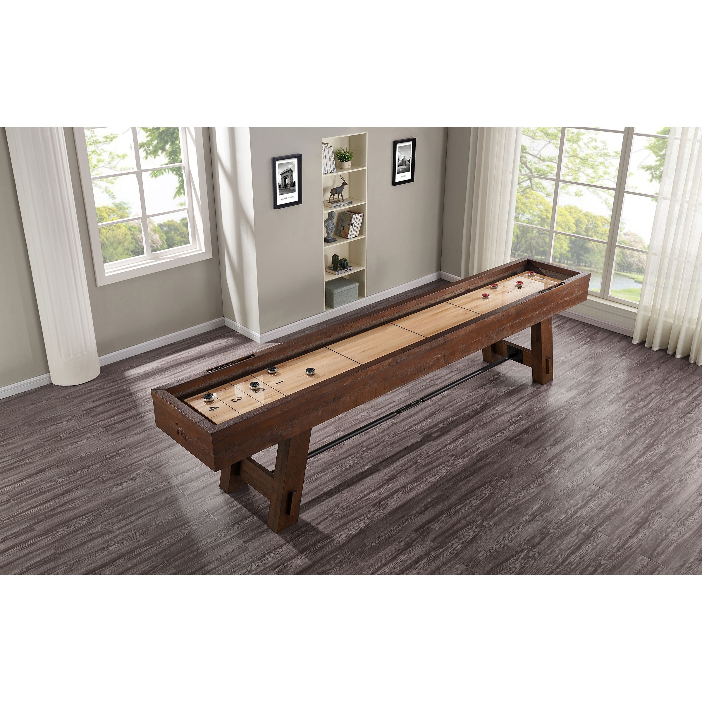 HB Home Telluride Shuffleboard Table 12'