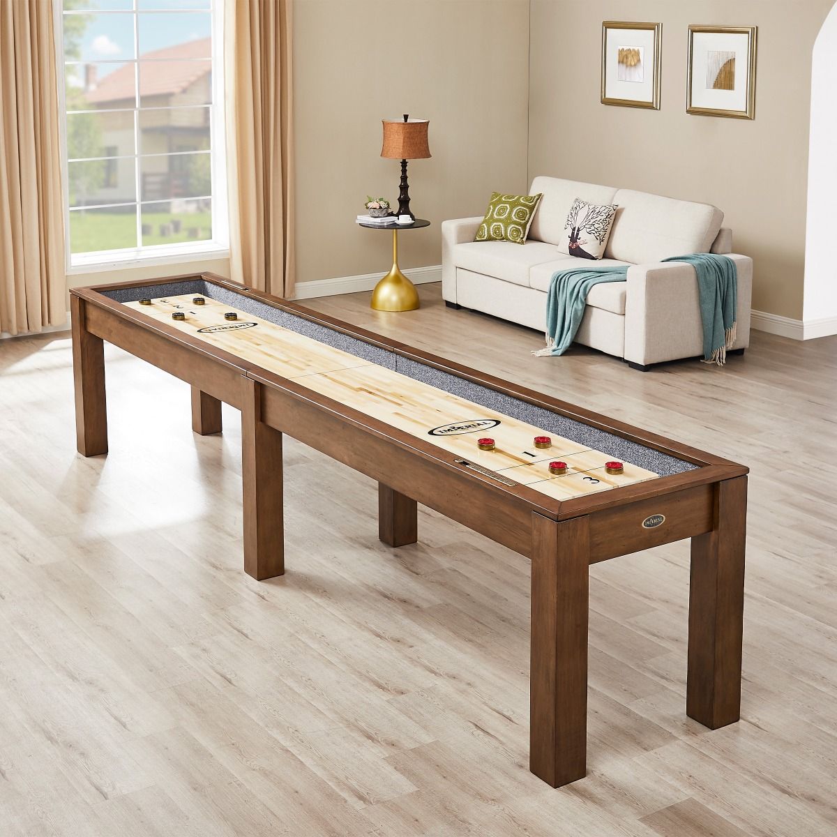 Imperial Penelope 12' Whiskey Shuffleboard Table