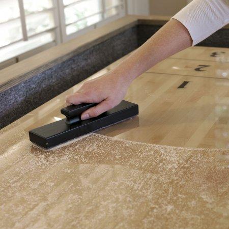 American Heritage Billiards Abbey 12' Shuffleboard Table in Antique Grey