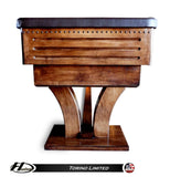 Rustic Furniture Style Hudson Torino Limited Shuffleboard Table 9'-22' with Custom Stain Options