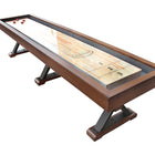 Retro Playcraft 16' Santa Fe Pro-Style Shuffleboard Table in Cocoa Bean