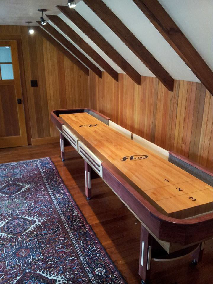 Custom Hudson 9'-22' Deluxe Hybrid Shuffleboard Table
