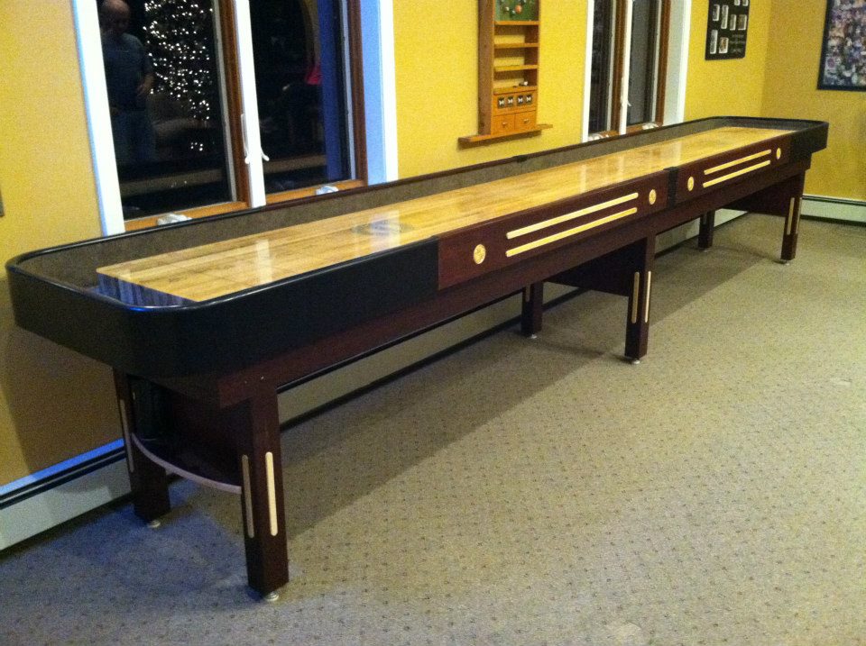 Custom Vintage Champion 14' The Grand Champion Shuffleboard Table