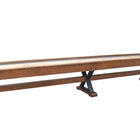 Retro Playcraft 16' Santa Fe Pro-Style Shuffleboard Table in Cocoa Bean