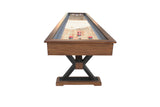 Retro Playcraft 14' Santa Fe Pro-Style Shuffleboard Table in Cocoa Bean