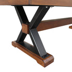 Retro Playcraft 16' Santa Fe Pro-Style Shuffleboard Table in Cocoa Bean