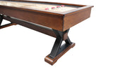 Retro Playcraft 14' Santa Fe Pro-Style Shuffleboard Table in Cocoa Bean