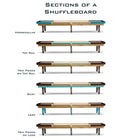 Hudson 14' Grand Hudson Shuffleboard Table