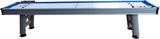 Modern Playcraft Extera 9' Outdoor Shuffleboard Table in Silver w/20" Playfield