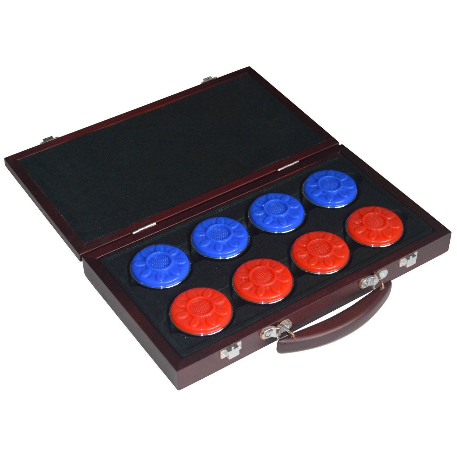 Carmelli Shuffleboard Pro-Series Puck Set in Wooden Box