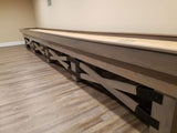 Custom Retro Champion Rustic 12' Shuffleboard Table
