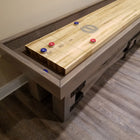 Custom Retro Champion Rustic 18' Shuffleboard Table