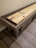 Custom Retro Champion Rustic 12' Shuffleboard Table