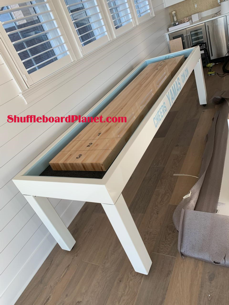 Hudson Metro 9' Shuffleboard Table