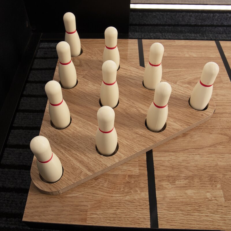 American Legend Kirkwood 9’ Led Light Up Shuffleboard Table