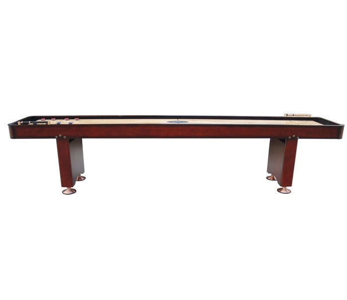 Standard Playcraft Georgetown 16' Shuffleboard Table in Cherry