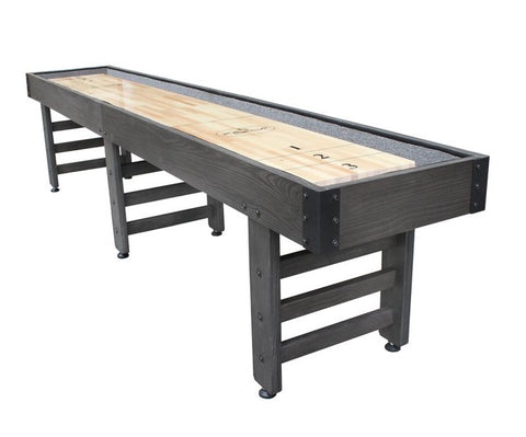 Retro Playcraft 14' Saybrook Shuffleboard Table in Weathered Midnight