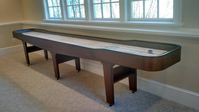 Custom Champion 9' Gentry Shuffleboard Table