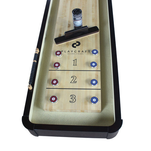 Playcraft Georgetown 12' Shuffleboard Table in Espresso