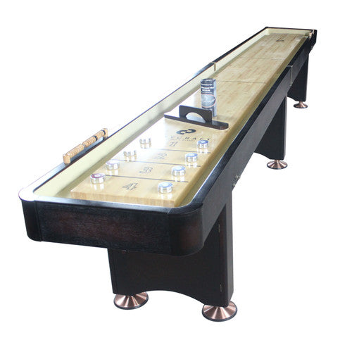 Playcraft Georgetown 16' Shuffleboard Table in Espresso