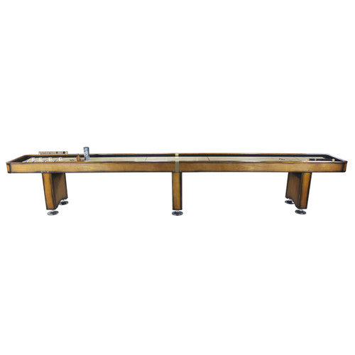 Playcraft Georgetown 14' Shuffleboard Table in Honey Oak