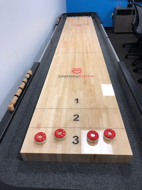 Custom Hudson 9'-22' Deluxe Hybrid Shuffleboard Table
