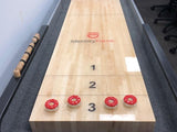 Custom Hudson 9'-22' Deluxe Hybrid Shuffleboard Table