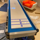 Playcraft Extera 12' Outdoor Shuffleboard Table in Silver