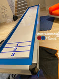 Playcraft Extera 12' Outdoor Shuffleboard Table in Silver