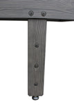 Retro Playcraft 12' Saybrook Shuffleboard Table in Weathered Midnight