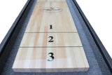 Retro Playcraft 12' Saybrook Shuffleboard Table in Weathered Midnight