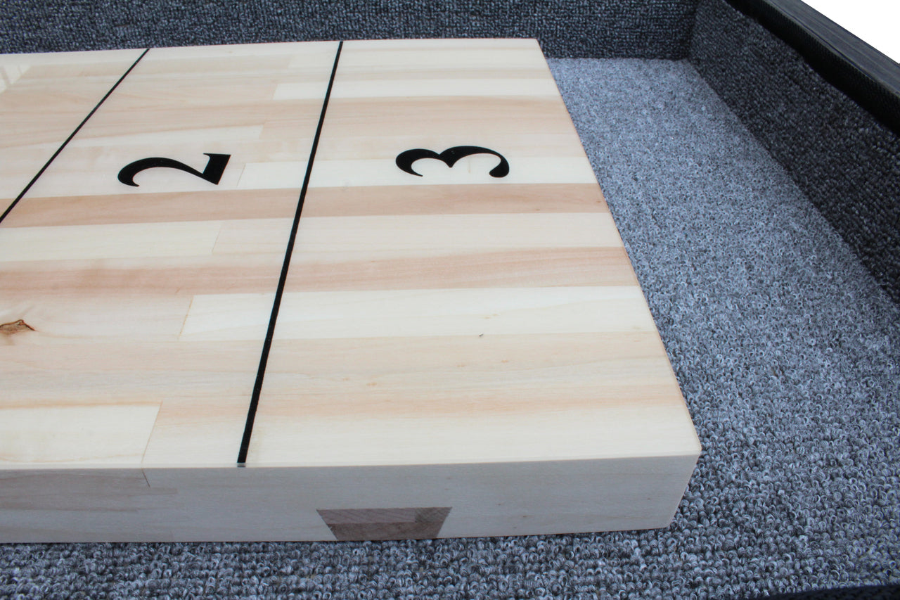 Retro Playcraft 14' Saybrook Shuffleboard Table in Weathered Midnight
