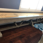 Playcraft Brazos River 16' Pro-Style Shuffleboard Table in Weathered Gray